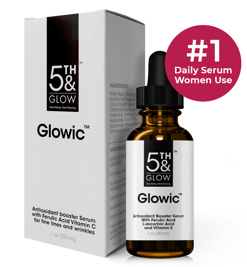 5th & glow glowic serum